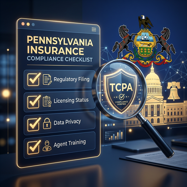 Pennsylvania Insurance Lead Compliance 2026: The Ultimate TCPA Checklist for Agents